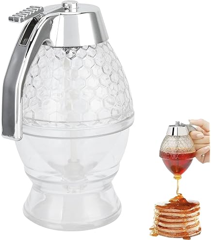 Amazon｜Akasooda ジャー シロップ容器 蜂蜜保存容器 ディスペンサー